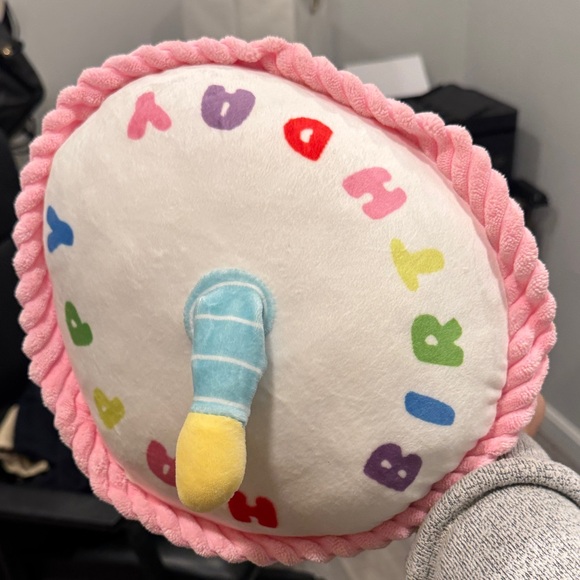 Colorful Birthday Cake Plush - Picture 4 of 5
